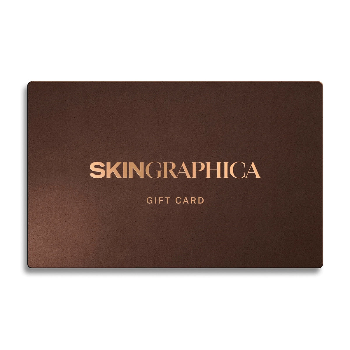 SKINGRAPHICA gift card, light view