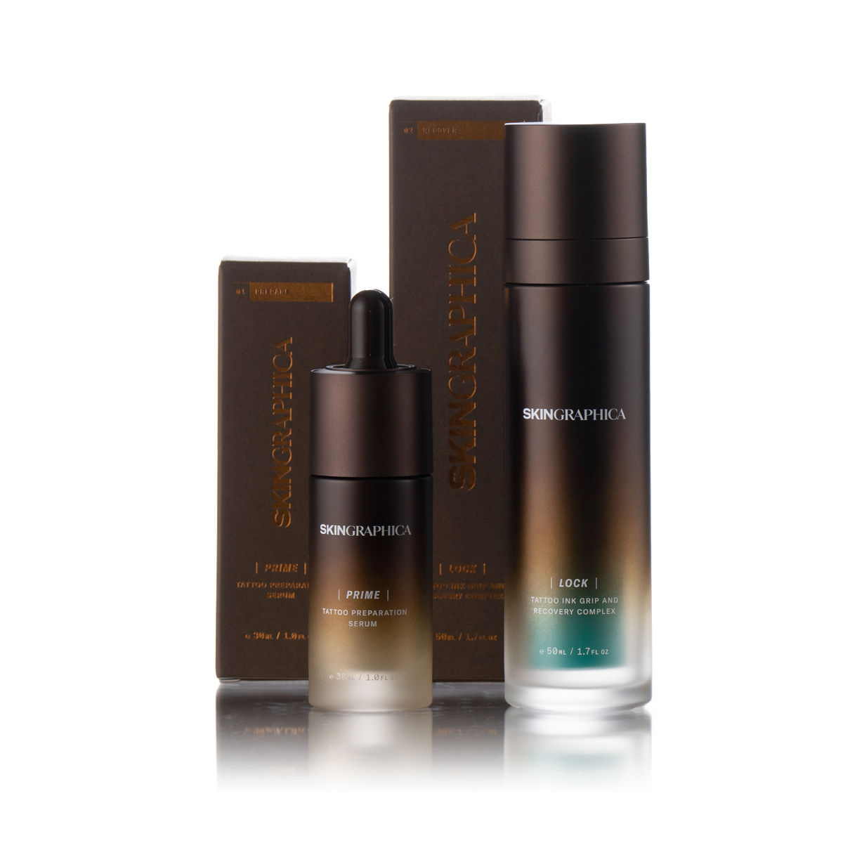SKINGRAPHICA SYSTEM luxury tattoo skincare kit, boxed