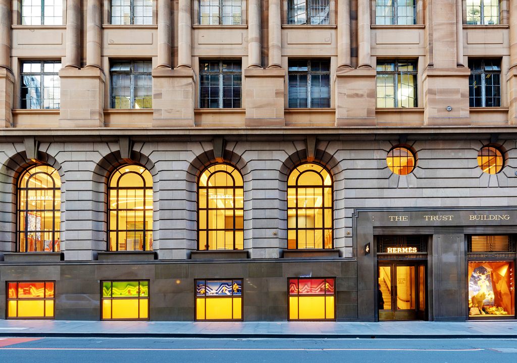 The sandstone facade of 155 King Street, Sydney, home of the SKINGRAPHICA global headquarters