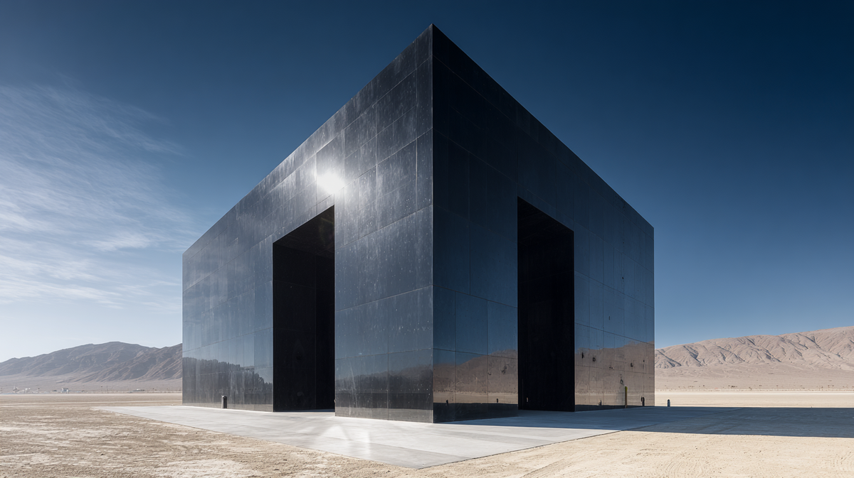 Imposing minimalist monolithic structure