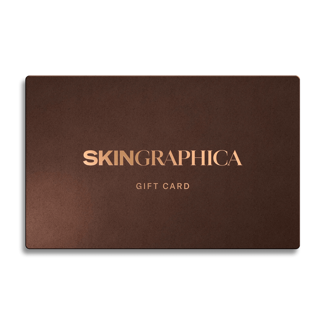 SKINGRAPHICA gift card, light view
